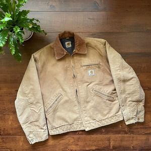Vintage Carhartt Detroit Tan Jacket